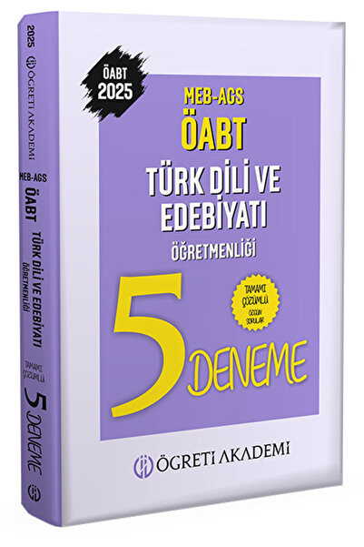 Öğreti Akademi 2025 MEB AGS ÖABT Türk Dili ve Edebiyatı Öğretmenliği Tamamı Ç...