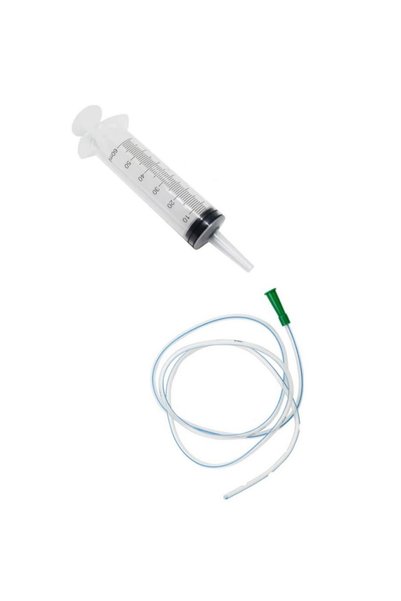 Anadolu-Vet Plastik Enjektör 50 Ml. Şeffaf 100 Cm Pvc Hortumlu
