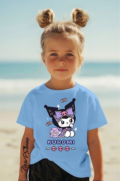 New Shine În căruciorul 6 și mai sus, 1 tricou este cadou pentru achiziții - Tricou pentru copii oversize imprimat Kuromi