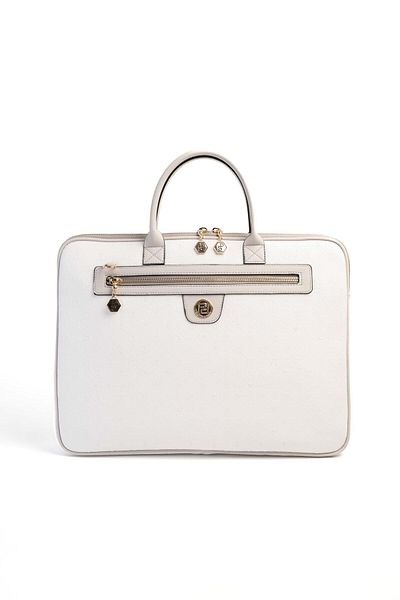 Silver Polo Silver & Polo White - A.Gray Sp1175 Women's Laptop & Briefcase