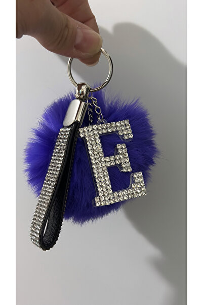 Mgs Mgsdizayn breloc cu pompon (specificați litera prin mesaj)