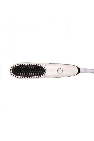 Okema OKIMA OK-728 Mini Hair Straightener Brush White