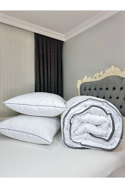 Atantex Mr Meran Single Microfiber Luxury Quilt 1 Pillow Set