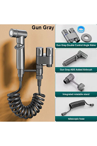 choice2 بدلة رمادية اللون، موديل 2024، بخاخ بيديه يدوي جديد للمرحاض، بخاخ صنب...