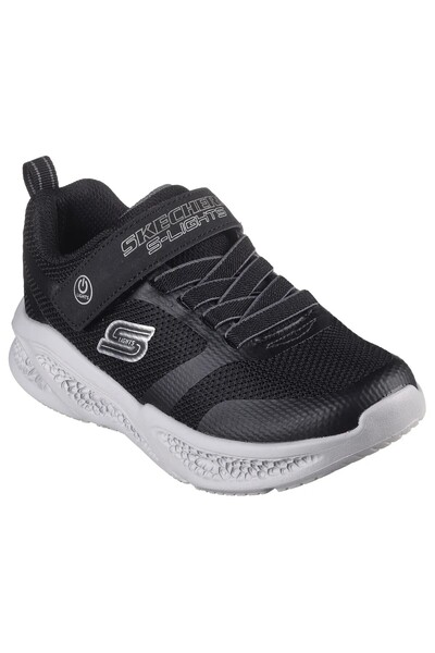 SKECHERS 401675l Bkgy Meteor-lights - Krendox Erkek Çocuk Spor Ayakkabı