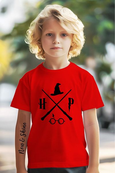 New Shine Harry Potter Printed Oversized Children's T-Shirt