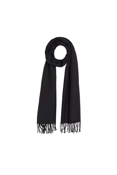 ipekevi Eșarfă de lână cu motiv Black Hook