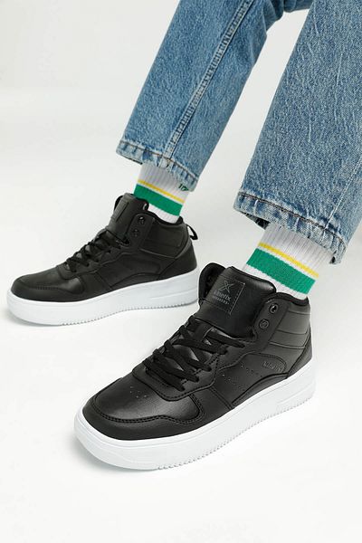 Kinetix Tyra Pu Hi W 2pr Black Women's High Sneaker