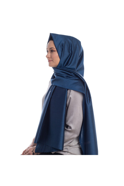 ipekevi Океанський синій шовковий шарф