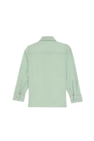 U.S. Polo Assn. Boy's Water Green Knitted Shirt 50300752 -Vr048
