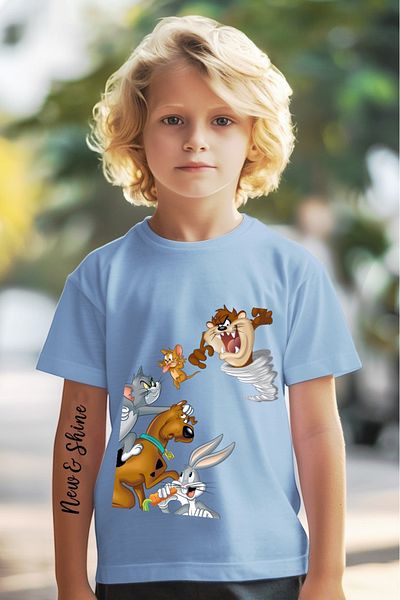 New Shine TRIOC PENTRU COPII IMPRIMAT LOONEY TUNES