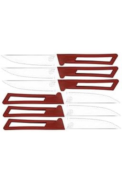 ALSAIF Stainless Steel Knife Set For Cutting Fruit By Al Saif, Lightweight Design With Comfortable Handles,