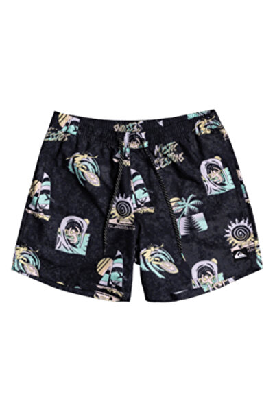 Quiksilver Pantaloni scurți pentru bărbați Island Pulse Volley 15 negri - cos...