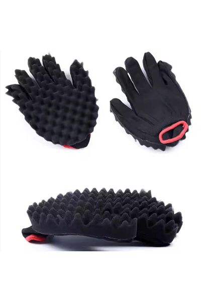 Nano Absolute Perm Glove Sponge Glove Hair Styling Glove for Curly Hair