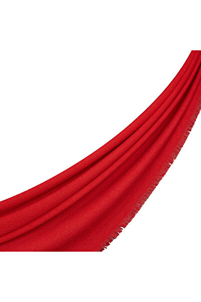 ipekevi Bordo Düz Atkı Şal