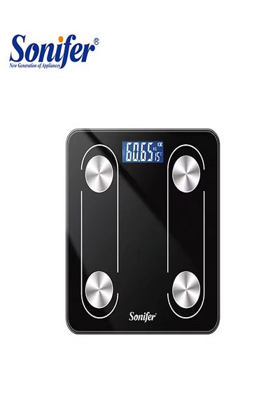 Sonifer Body Weight Scale, SF-1914, Black