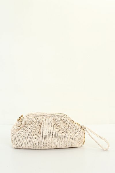 byFOX Fashion Ψάθινη πλεκτή Scholar Crossbody Τσάντα ώμου Πλάτος:30cmμήκος:18cmπλάτος:7cm