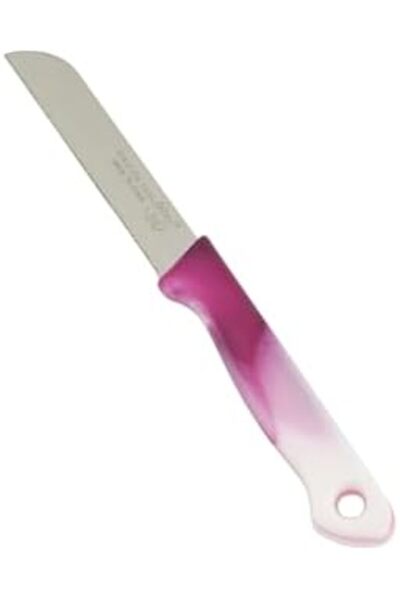 ALSAIF Luxury Stainless Steel Fruit Knife Set By , White/purple, 12 Pieces, Model K256053/4