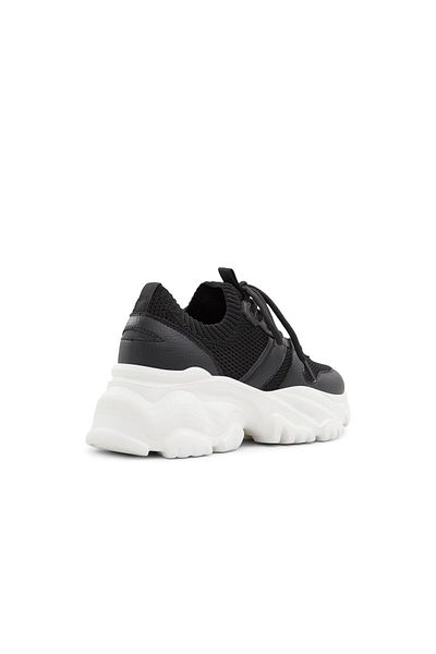 Call it Spring OPEN BLACK LOW TOP SNEAKER for WOMENS