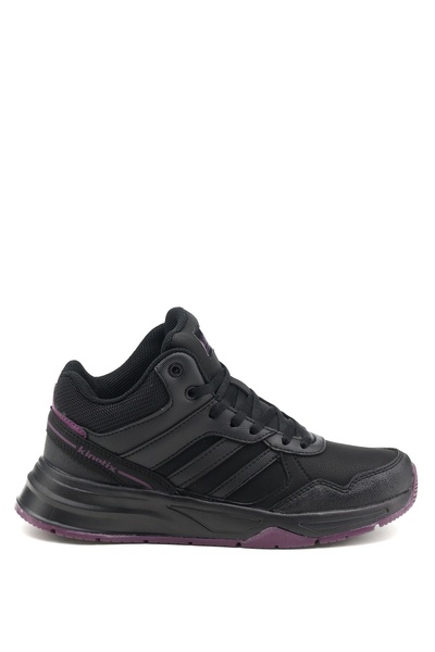 Kinetix Finneas Pu Hi W 1pr Μαύρο Γυναικείο Ψηλό Sneaker