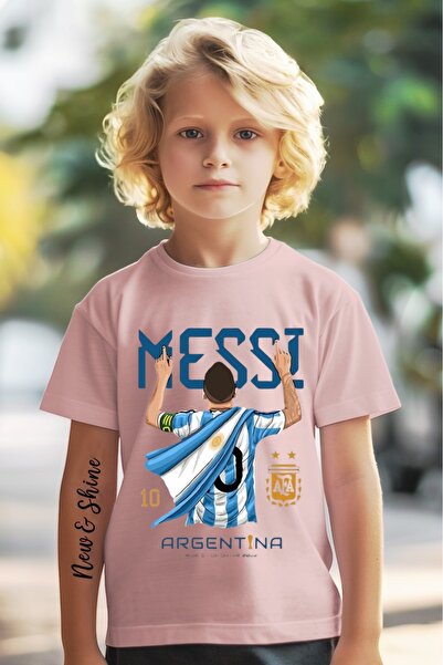New Shine Sepette 6 Ve Üzeri Alımlarda 1 Tişört Hediyedir - Messi Baskili Bas...