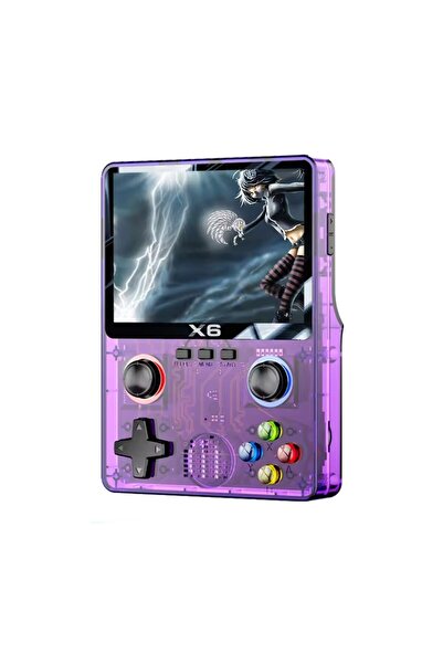 schitec X6 3.5inç IPS Ekran Taşınabilir Retro El Atari Oyun Konsolu 10000 Oyu...