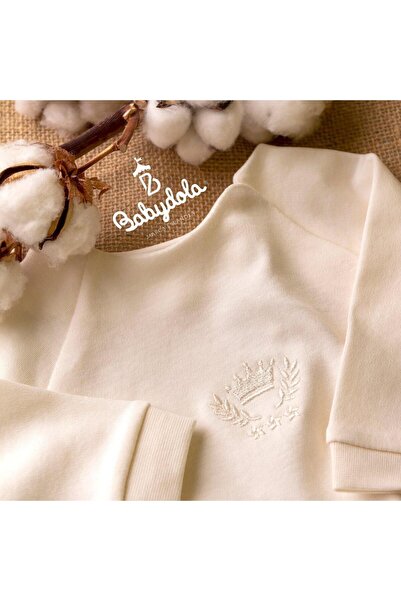 Babydola Şapkalı 2 Li Organik Tulum Set-11663