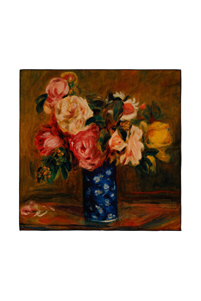 ipekevi Buchet de trandafiri din mătase satinată