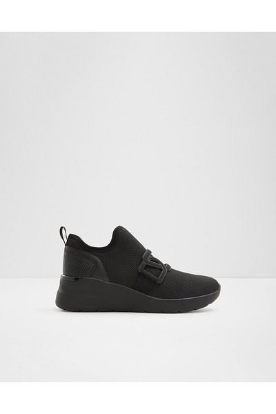 Aldo بنطال رياضي أسود للنساء
