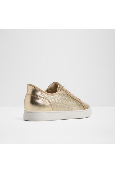 Aldo GOLD LOW TOP SNEAKER for WOMENS