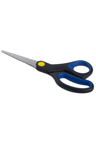 KRAF Stainless Steel Tailor Scissors Set of 2 (19cm - 17cm) School, Tailor, Kitchen Scissors