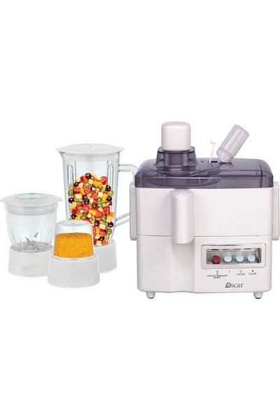 Oscar OFB176 4-in-1 Food Processor - Juicer, Blender & Grinder, 400W