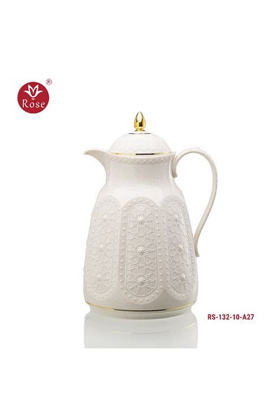 Rose Rs-132-Islamic patterned rose tea thermos (1000) ml