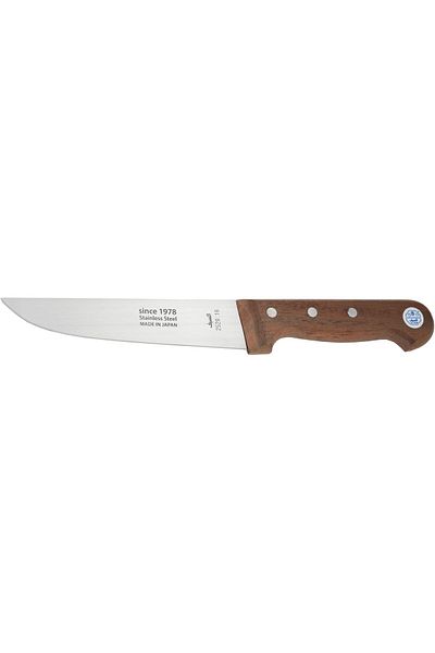 ALSAIF Japanese Knife With A Blade Wood Handle, S/s, Long-lasting Cutting Performance, 12 Cm.