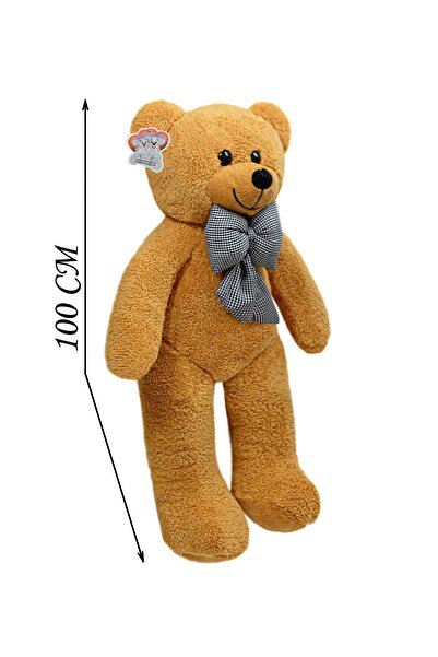 NİLOŞUM 100 Cm Papyonlu Büyük Ayıcık (%100 Yerli)