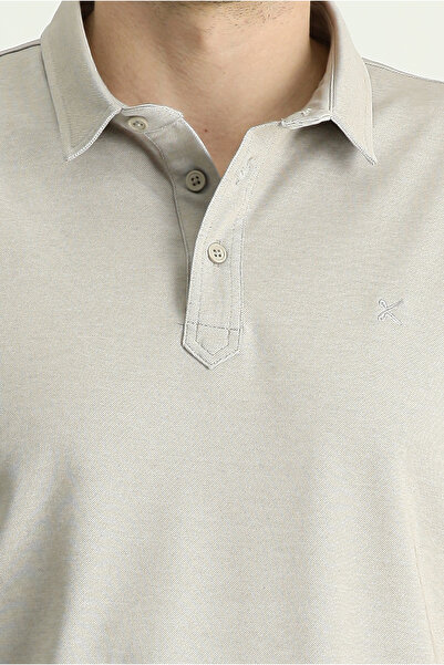 Kiğılı Μπλουζάκι με κανονική εφαρμογή με βαμβακερό λαιμό πόλο