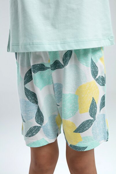 ROLY POLY Girl Mint Green Shorts Suit Double