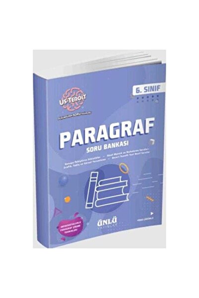 Ünlü Yayınları Külyay Yayınları 6. Sınıf Us-teroit Paragraf Soru Bankası