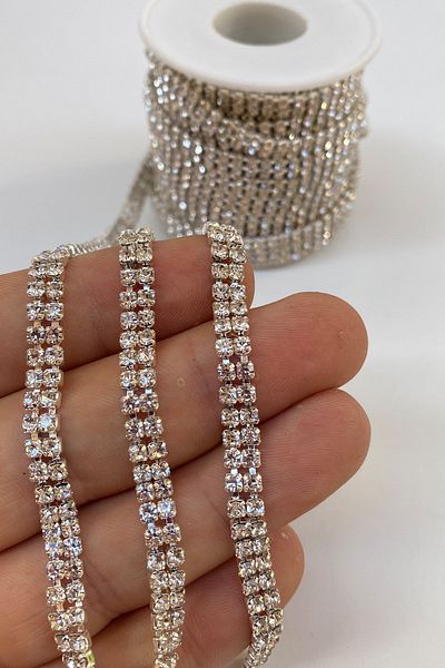 Hayalperest boncuk Double Row Beyoğlu Stoned Strip Stone