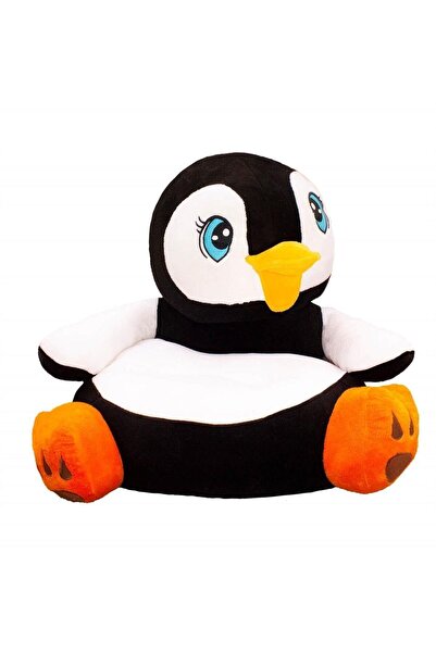 Özgüner Oyuncak Penguen Peluş Oyuncak Bebek Çocuk Koltuğu (%100 Yerli)