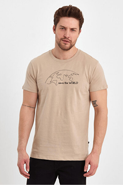 yakamor Tricou cu decolteu Combact Zero cu imprimeu pentru bărbați