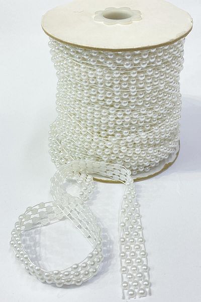 Hayalperest boncuk 5 Mt Half Row Ribbon Pearl