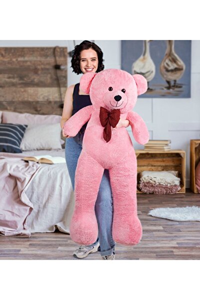 HARİKA PELUŞ FABRİKASI 140 cm Papyonlu Büyük Ayıcık