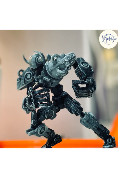 Modellio3D Dummy 13 Zırhlı Model (BOĞA) - 3D Baskı Figür