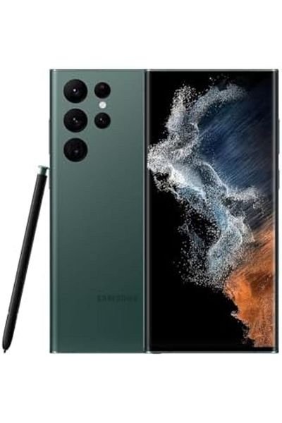 Samsung هاتف جالكسي إس 22 ألترا، هاتف ذكي يعمل بنظام أندرويد، مفتوح من المصنع، سعة تخزين 256 جيجابايت، كاميرا وفيديو بدقة 8K.