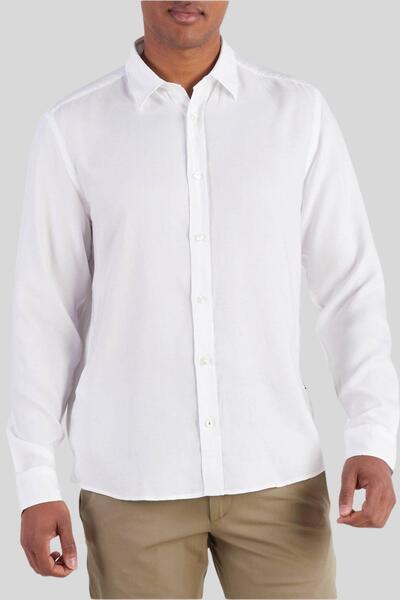 BOSS Regular Fit Erkek Gömlek Beyaz
