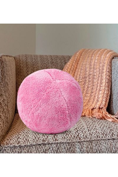 Özgüner Oyuncak Decorative Plush Ball Throw Pillow