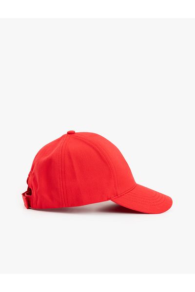 Koton Embroidered Cotton Cap Hat