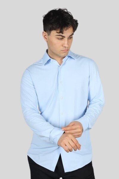 Hugo Boss Regular Fit Erkek Gömlek Mavi