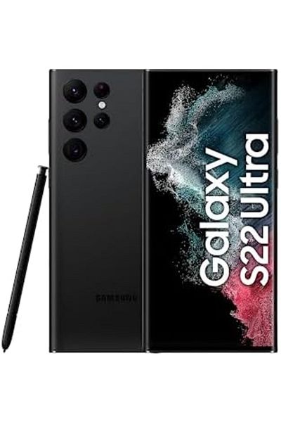 Samsung Galaxy S22 Ultra 5G Mobile Phone 256GB SIM Free Android Smartphone Phantom Black - Internati